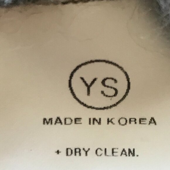 YS Jemma Sweater Women One Size Gray Racoon Wool Blend Long Sleeve Pullover - Picture 3 of 9